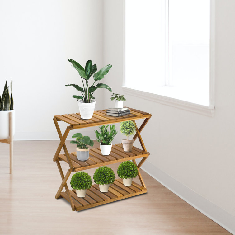 Millwood Pines Foldable Plant Stand Wayfair